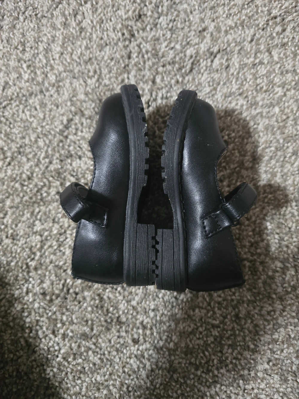 The Children's Place Black Patent Mary Jane Girls' Dress Shoes